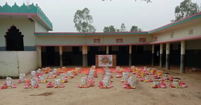Action humanitaire de la Karkariya à Udaipur City (Inde)