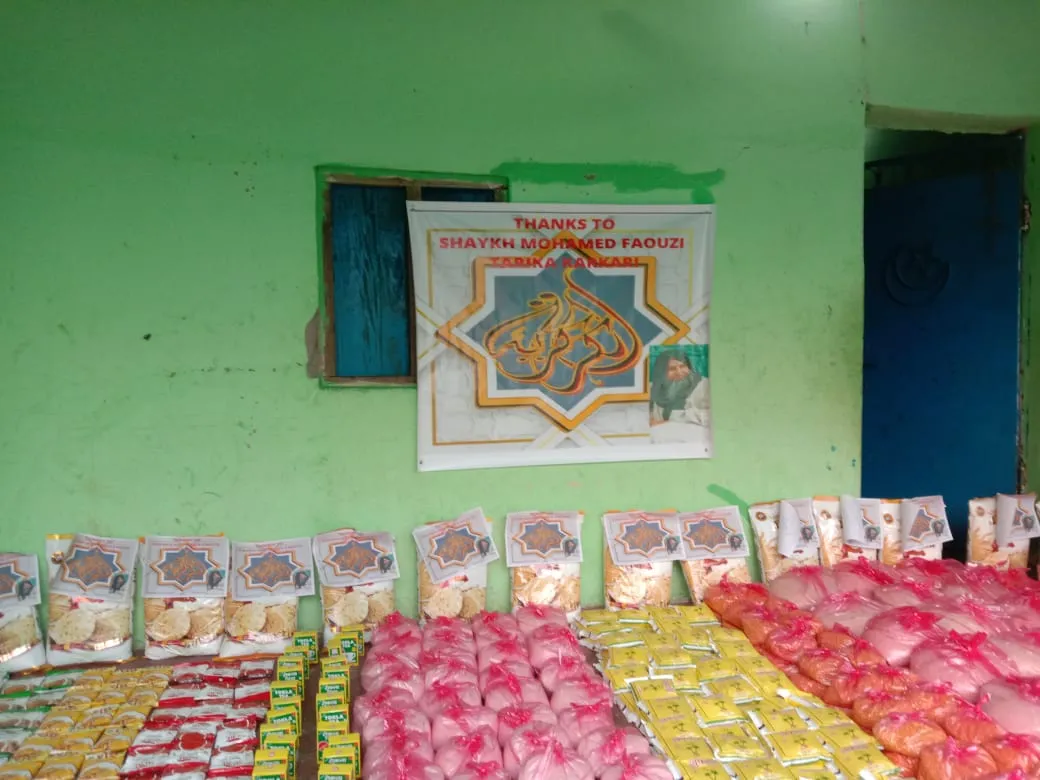 Initiative humanitaire de la Tariqa Karkariya au Népal