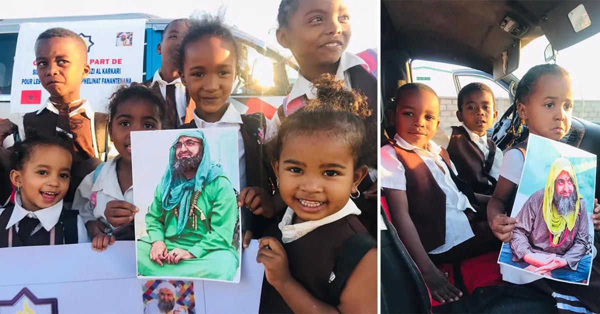 La Karkariya fait don d’une camionnette à l’orphelinat Fanantenana (Madagascar)