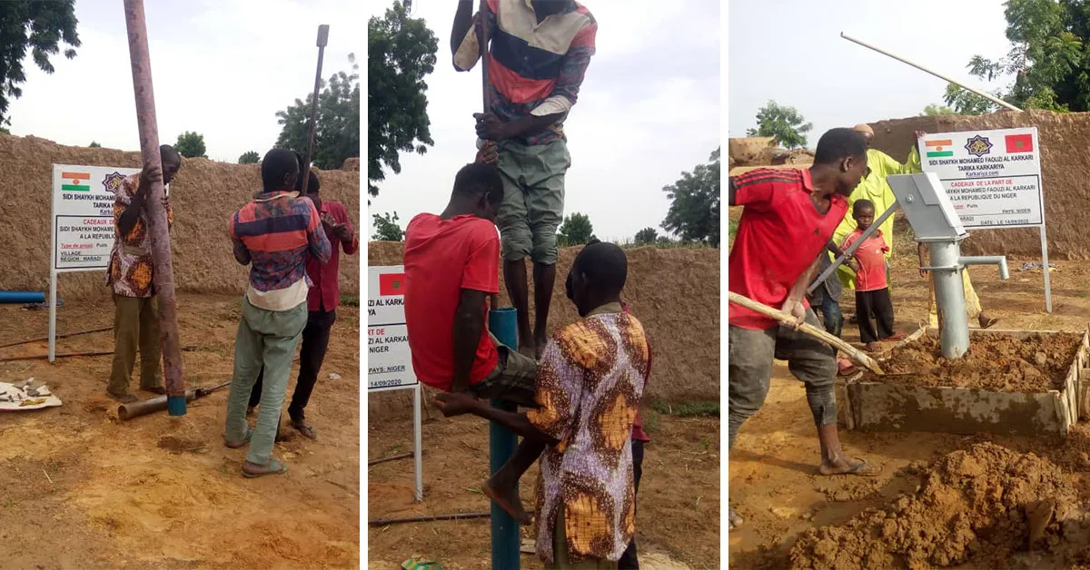 Les Karkaris du Niger entreprennent une action humanitaire à Kabawa