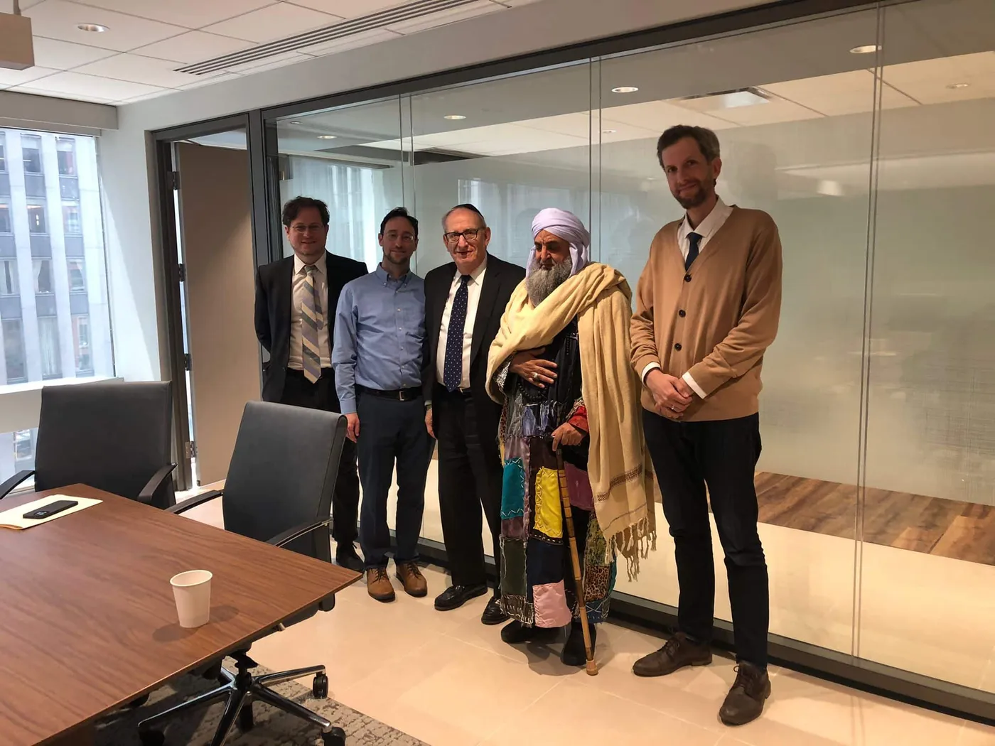 Rencontre avec les représentants de la Fédération Juive de Chicago