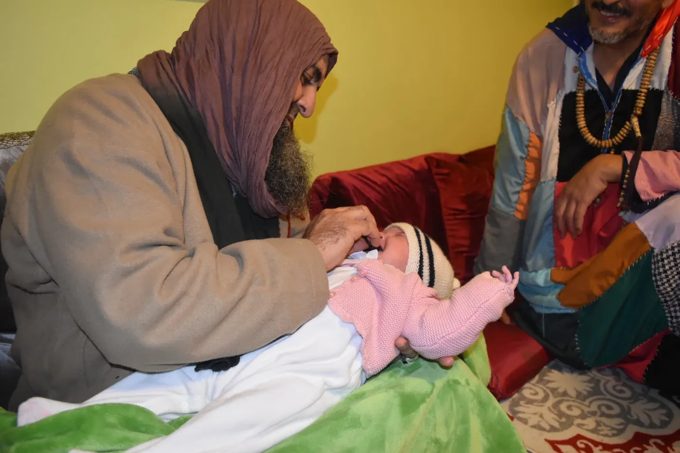 Sidi Shaykh, invocation pour le bébé
