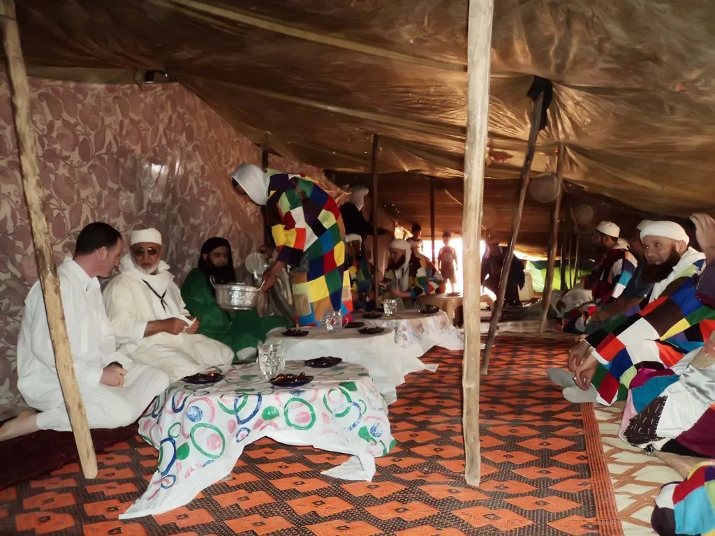 Tente Karkariy à Bergem (Maroc)